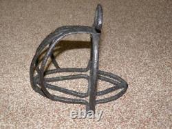 Victorian Military Hand Made Cradle Stirrup Iron 4.5 Wide