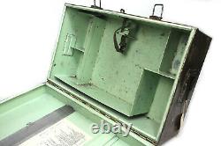 Vietnam Era 100% Aluminum Original US Army Military Foot Locker 30 x 18 x 12