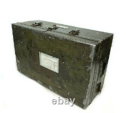 Vietnam Era 100% Aluminum Original US Army Military Foot Locker 30 x 18 x 12