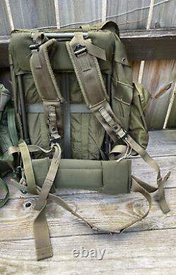 Vietnam US Army Military Combat Field Pack Alice Backpacks With Frames Large