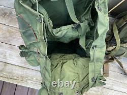 Vietnam US Army Military Combat Field Pack Alice Backpacks With Frames Large
