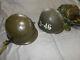 Vietnam Era Airborne Helmet + Liner Camo Cover Stand Us Army Military Surplus