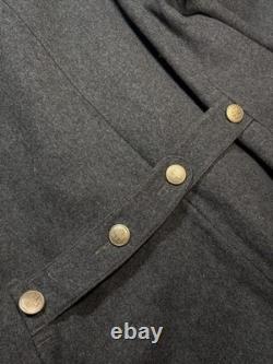 Vintage 1930s Swiss Army Medic Jacket Wool Military Pea Coat Medium Rare EUC