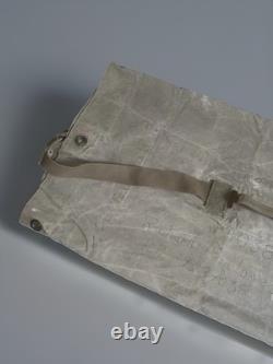 Vintage 1950's US Army Duffel Bag Military OD Green Cotton Canvas 50s Faded Rare