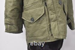 Vintage 1950s British Army Middle Parka Coat Size 1, Military Surplus