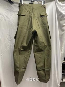 Vintage 1960 Dutch Army Cargo Pants KL 82x90 Seyntex Military RARE