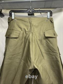 Vintage 1960 Dutch Army Cargo Pants KL 82x90 Seyntex Military RARE