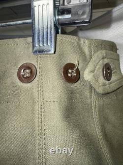 Vintage 1960 Dutch Army Cargo Pants KL 82x90 Seyntex Military RARE