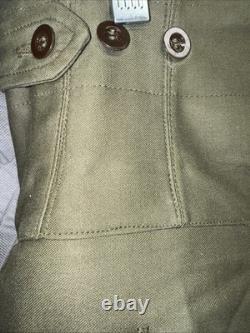 Vintage 1960 Dutch Army Cargo Pants KL 82x90 Seyntex Military RARE