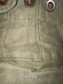 Vintage 1960 Dutch Army Cargo Pants KL 86x80 Seyntex Military RARE