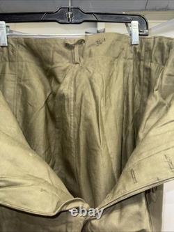 Vintage 1960 Dutch Army Cargo Pants KL 86x80 Seyntex Military RARE