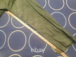 Vintage 1960s Cadet Windproof Smock British Army Large Size 4 Military Surplus