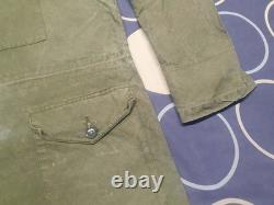 Vintage 1960s Cadet Windproof Smock British Army Large Size 4 Military Surplus