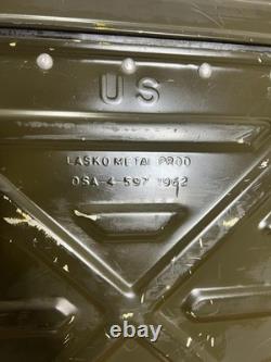 Vintage 1962 US Military Army Mermite Insulated Food Storage Cooler Container
