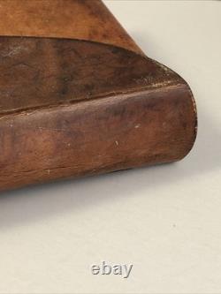 Vintage 1967 Swiss Army Solid Leather Military Double Ammo Belt Bag Pouch