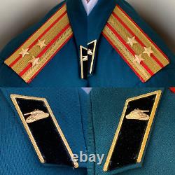 Vintage 1970-80s, Soviet army tank officer's parade ceremonial military uniform