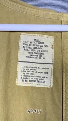 Vintage 1970s US Army Parka Jacket Fishtail Vanderbilt Shirt Military Mods Oasis