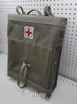 Vintage 1972 Swiss Army Medic / Rescue Military Backpack Fritz & Schulz