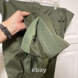 Vintage 1973 Army Trouser Belgian Military Belgium Combat Cargo Pants 40x32