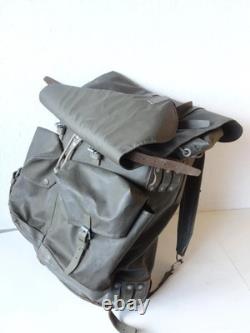Vintage 1974 Swiss Army Military Rubberized Waterproof Rucksack X-Large Backpack
