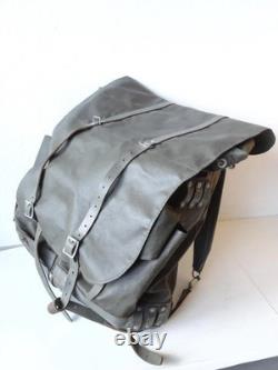 Vintage 1974 Swiss Army Military Rubberized Waterproof Rucksack X-Large Backpack