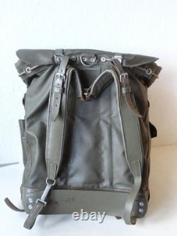 Vintage 1974 Swiss Army Military Rubberized Waterproof Rucksack X-Large Backpack