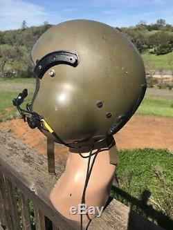 Vintage 1980s US Military Pilots Helmet US Air Force Army Navy (A5)
