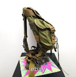 Vintage 1984 US Army ALICE Combat Field Pack with Frame Military Issue LC-2 Medium