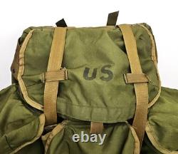 Vintage 1984 US Army ALICE Combat Field Pack with Frame Military Issue LC-2 Medium