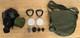 Vintage 1987 Soviet Union Pmk-1 Gas Mask Sz 3 With Bag & Many Extras Military Army