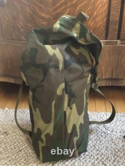 Vintage 1994 US Military Army NBC Chemical Suit Sealed And Backpack Camo Iraq