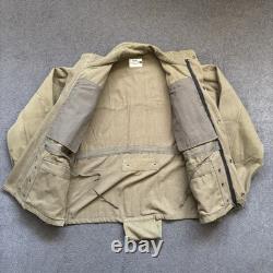 Vintage 50s Belgian Military Denison Style Smock Army Jacket 1956 ABL RAKA Khaki