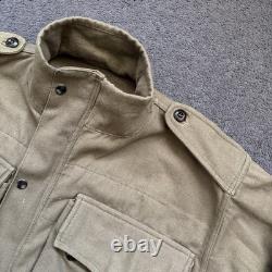 Vintage 50s Belgian Military Denison Style Smock Army Jacket 1956 ABL RAKA Khaki