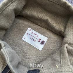 Vintage 50s Belgian Military Denison Style Smock Army Jacket 1956 ABL RAKA Khaki