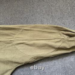 Vintage 50s Belgian Military Denison Style Smock Army Jacket 1956 ABL RAKA Khaki