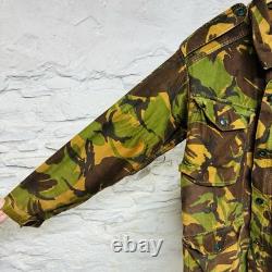 Vintage 60s 70s British Army DPM 1960 Pattern Smock Combat Jacket Slant Pockets