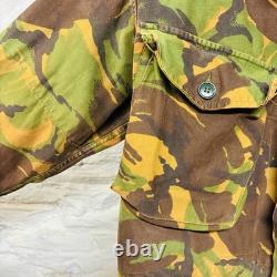Vintage 60s 70s British Army DPM 1960 Pattern Smock Combat Jacket Slant Pockets