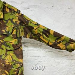 Vintage 60s 70s British Army DPM 1960 Pattern Smock Combat Jacket Slant Pockets