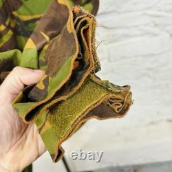 Vintage 60s 70s British Army DPM 1960 Pattern Smock Combat Jacket Slant Pockets