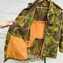 Vintage 60s 70s British Army DPM 1960 Pattern Smock Combat Jacket Slant Pockets