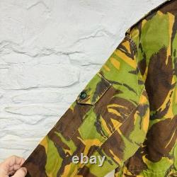 Vintage 60s 70s British Army DPM 1960 Pattern Smock Combat Jacket Slant Pockets