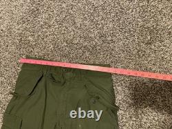 Vintage 70s US Military Army Cold Weather Field Cargo Pants LONG SMALL M65