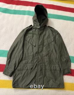 Vintage 90s 1991 Belgium Belgian Army Military M64 Field Coat Parka Cutter Tag