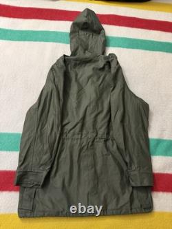 Vintage 90s 1991 Belgium Belgian Army Military M64 Field Coat Parka Cutter Tag