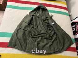 Vintage 90s 1991 Belgium Belgian Army Military M64 Field Coat Parka Cutter Tag