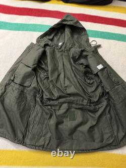 Vintage 90s 1991 Belgium Belgian Army Military M64 Field Coat Parka Cutter Tag