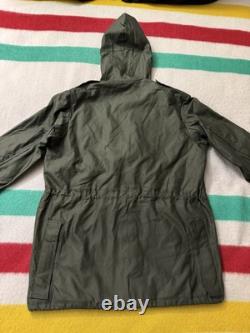 Vintage 90s 1991 Belgium Belgian Army Military M64 Field Coat Parka Cutter Tag