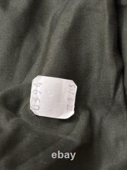 Vintage 90s 1991 Belgium Belgian Army Military M64 Field Coat Parka Cutter Tag