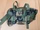 Vintage 90s Us Army Usgi Woodland Camo Nylon Combat Training Field Buttpack Nos