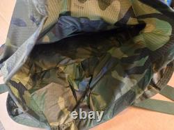 Vintage 90s US Army USGI Woodland Camo Nylon Combat Training Field Buttpack NOS